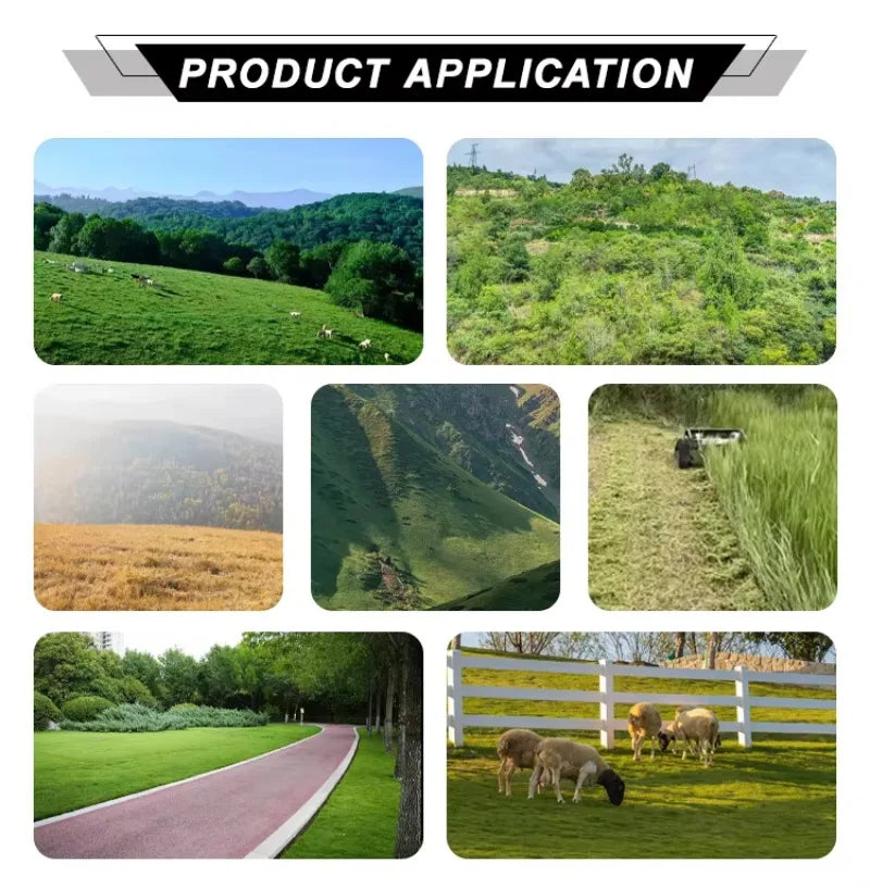 Remote Control 4WD Electric Lawn Mower — 500mm Cutting Width, 4-Cycle, for Golf Courses