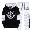 Men's Printed Hoodie & Sweatpants Streetwear Tracksuit – Casual Outdoor Sport Set