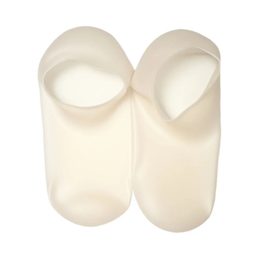 Soft Feet While You Sleep — Moisturizing Silicone Foot Socks | Dry & Cracked Heel Repair, Massage Texture, 7 Colors