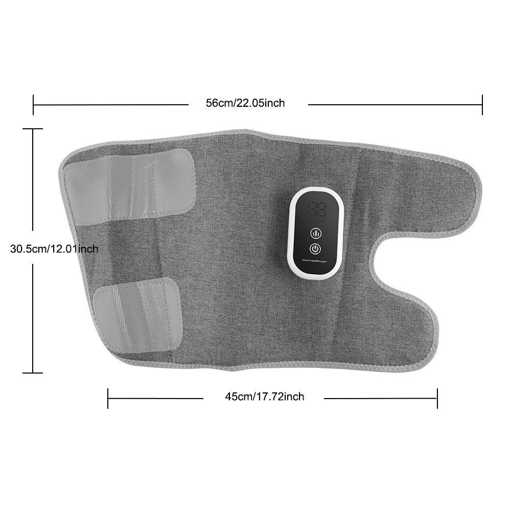 Wireless 360° Air Pressure Calf Massager — 3-Mode Airbag Leg & Foot Circulation Booster