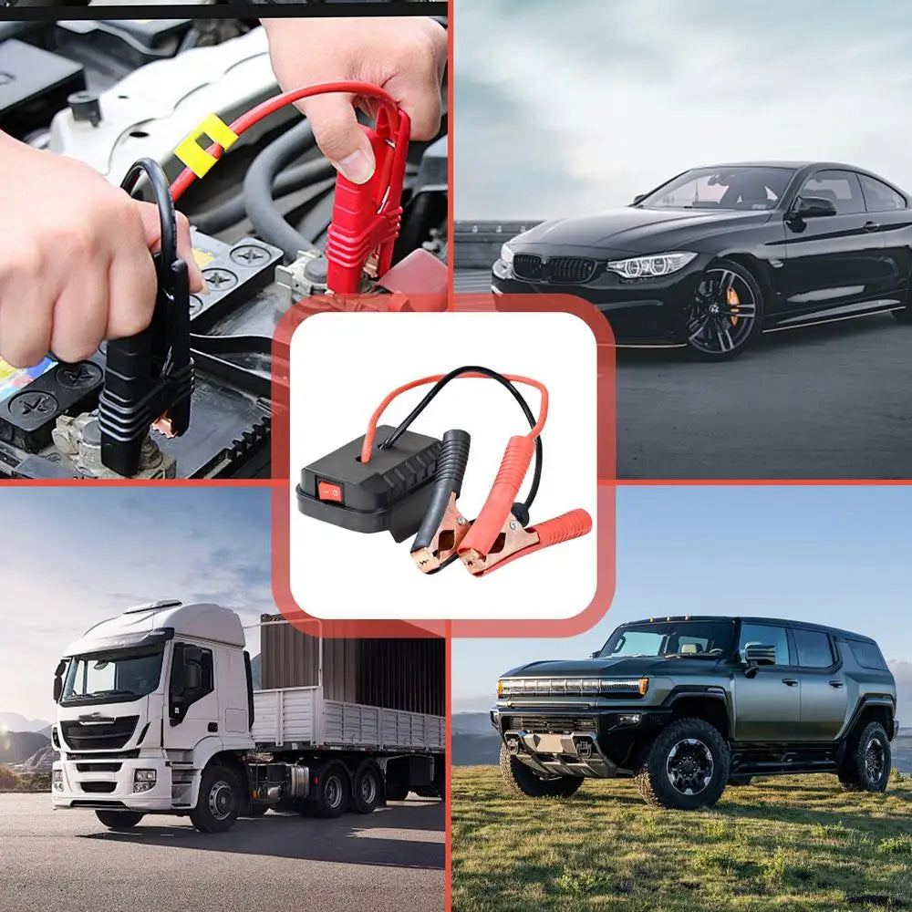 Portable Car Battery Jump Starter – Compact Lithium Power Pack for Emergency Vehicle Starting
