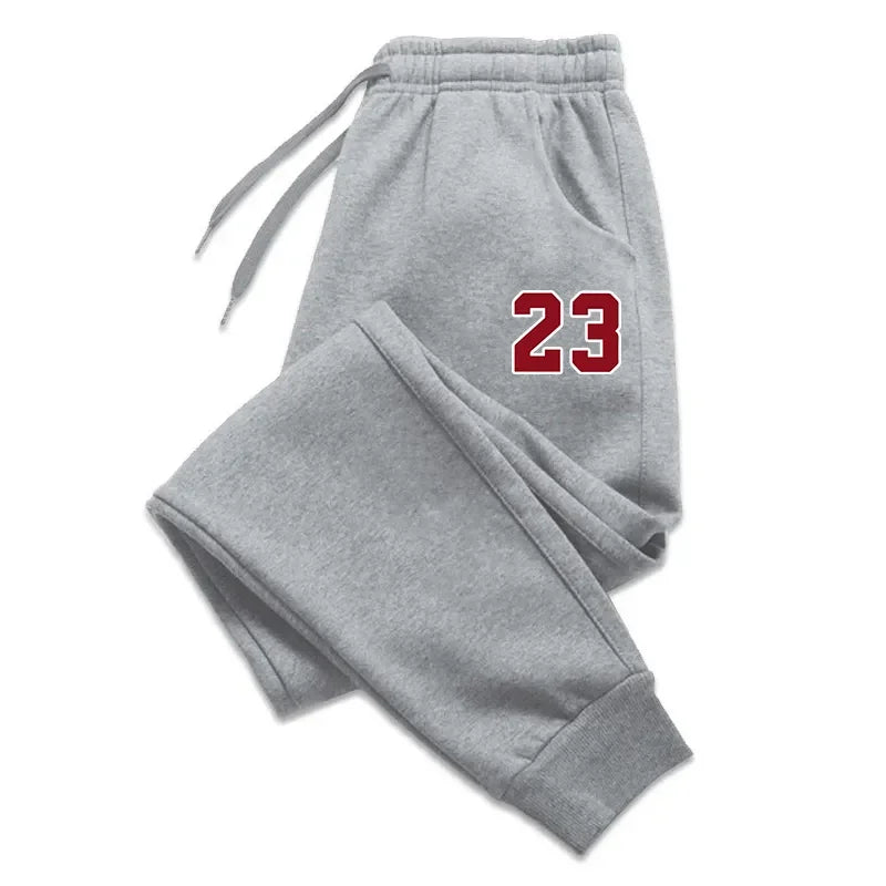 Men's Luxury Print Fleece Jogging Pants — Premium Comfort Joggers