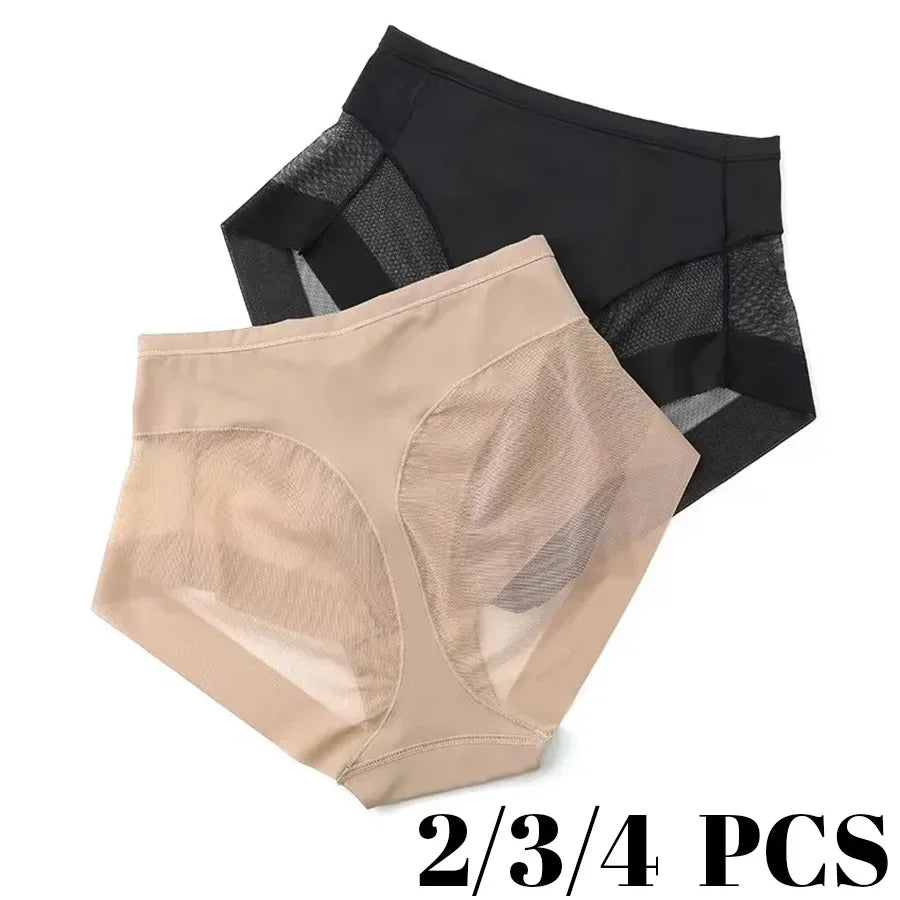 Women's Sheer Mid-Rise Lace Briefs, 2-Pack