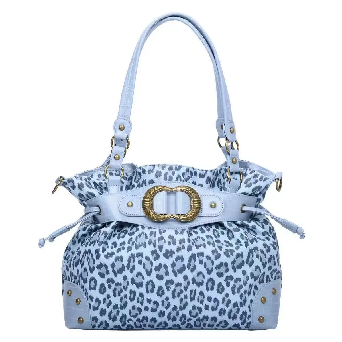 ABQP Vintage Distressed Large Capacity Underarm Tote Crossbody Bag – Designer Shoulder Handbag for Women