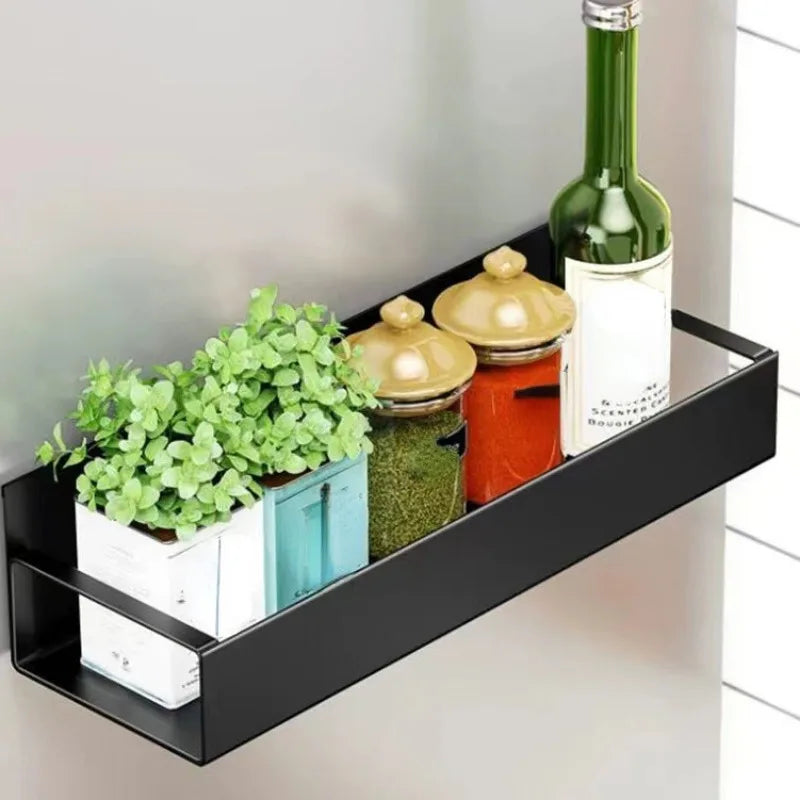 Magnetic Side Storage Shelf — Set of 2 | Fridge & Washing Machine Hanging Rack