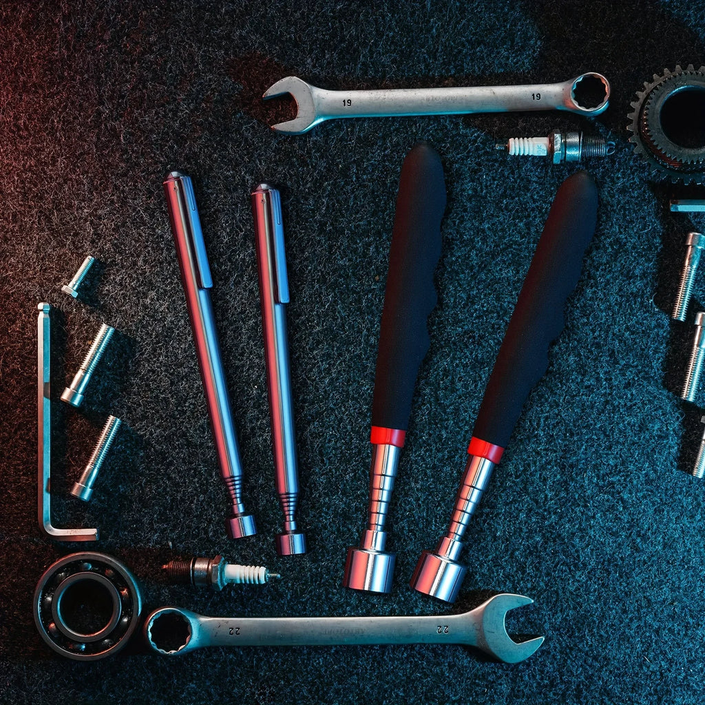 Reach the Unreachable. — Telescopic Magnetic Pick-Up Tool | Extendable Magnet for Hard-to-Reach Areas, 1pc & 2pc