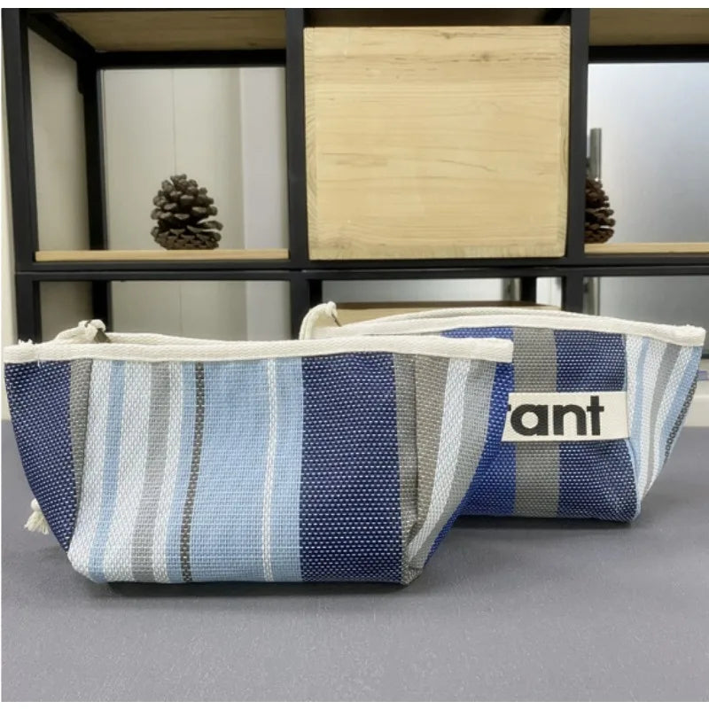 Canvas Zipper Makeup Storage Bag – Small Handheld Cloth Bag for Women 2026