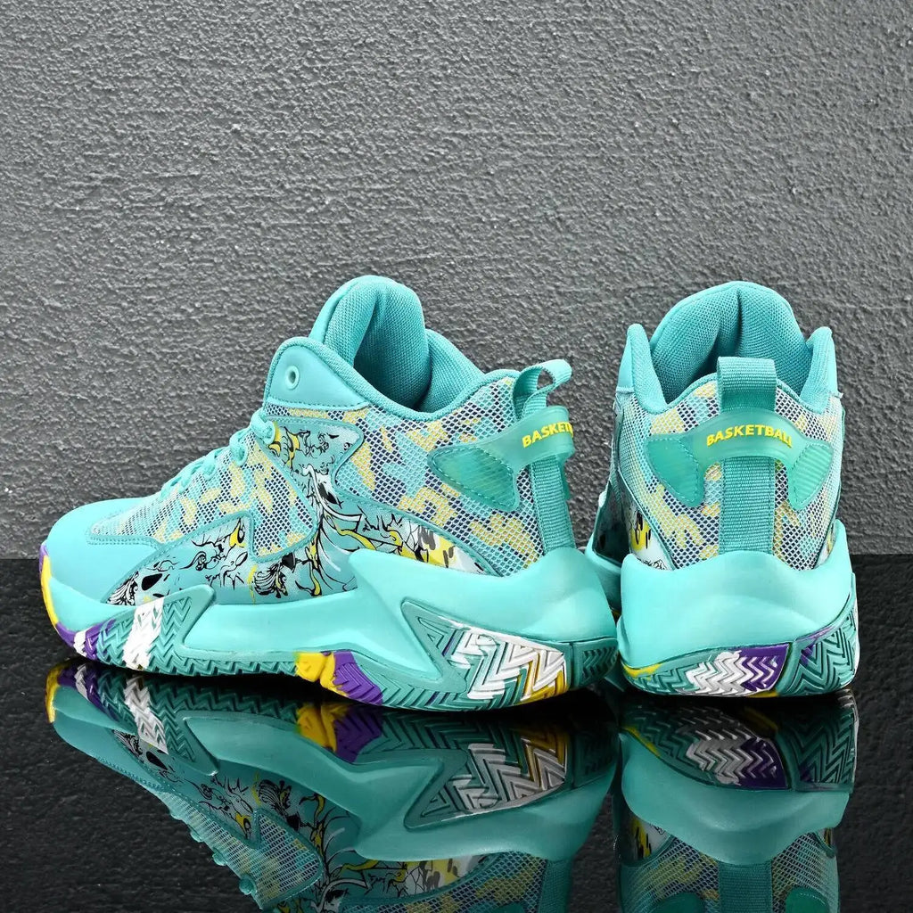Women's Non-Slip Basketball Sneakers – Lightweight Casual Tennis Shoes