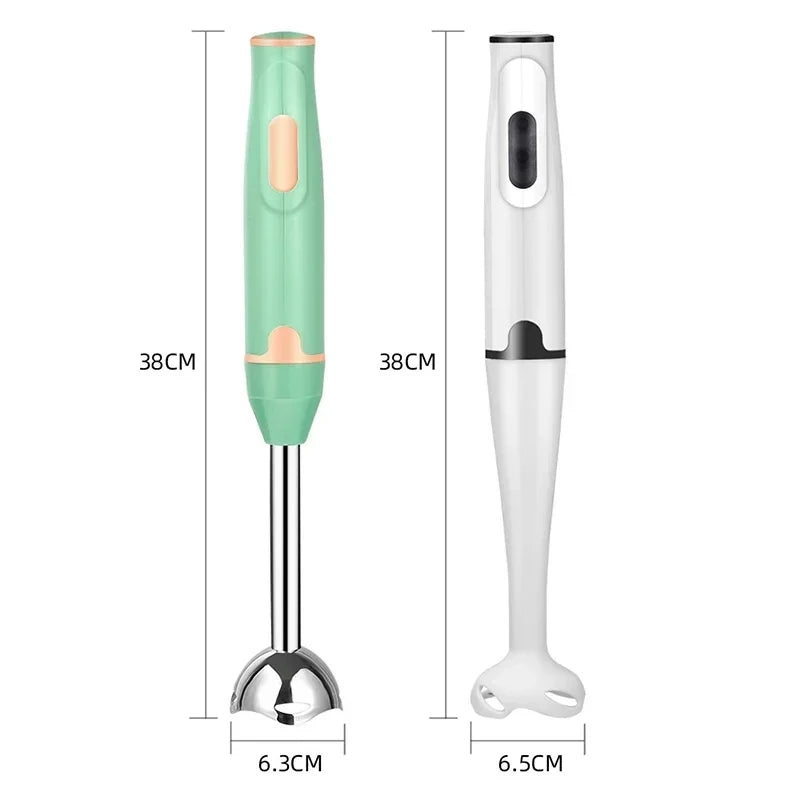Immersion Hand Stick Blender — Electric Handheld Food & Vegetable Grinder for Smoothies & Sauces