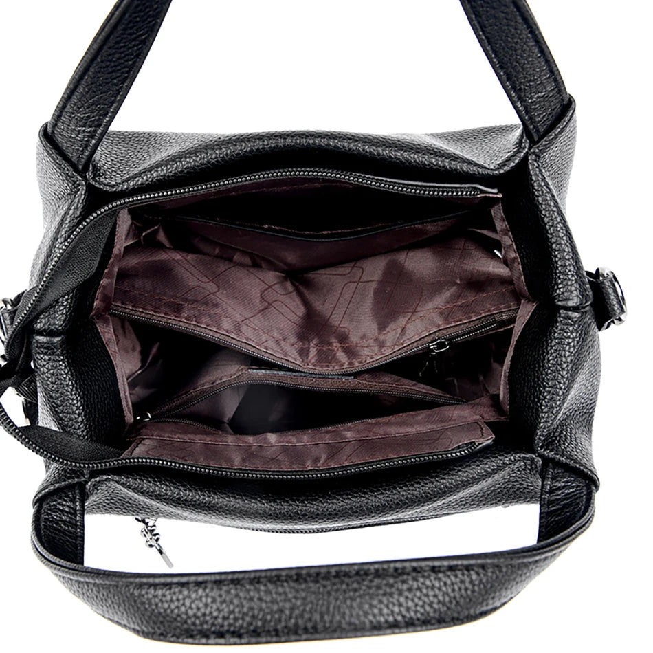LUYIAIXI Luxury Letter Accent Crossbody Shoulder Tote – High Quality Designer Handbag for Women