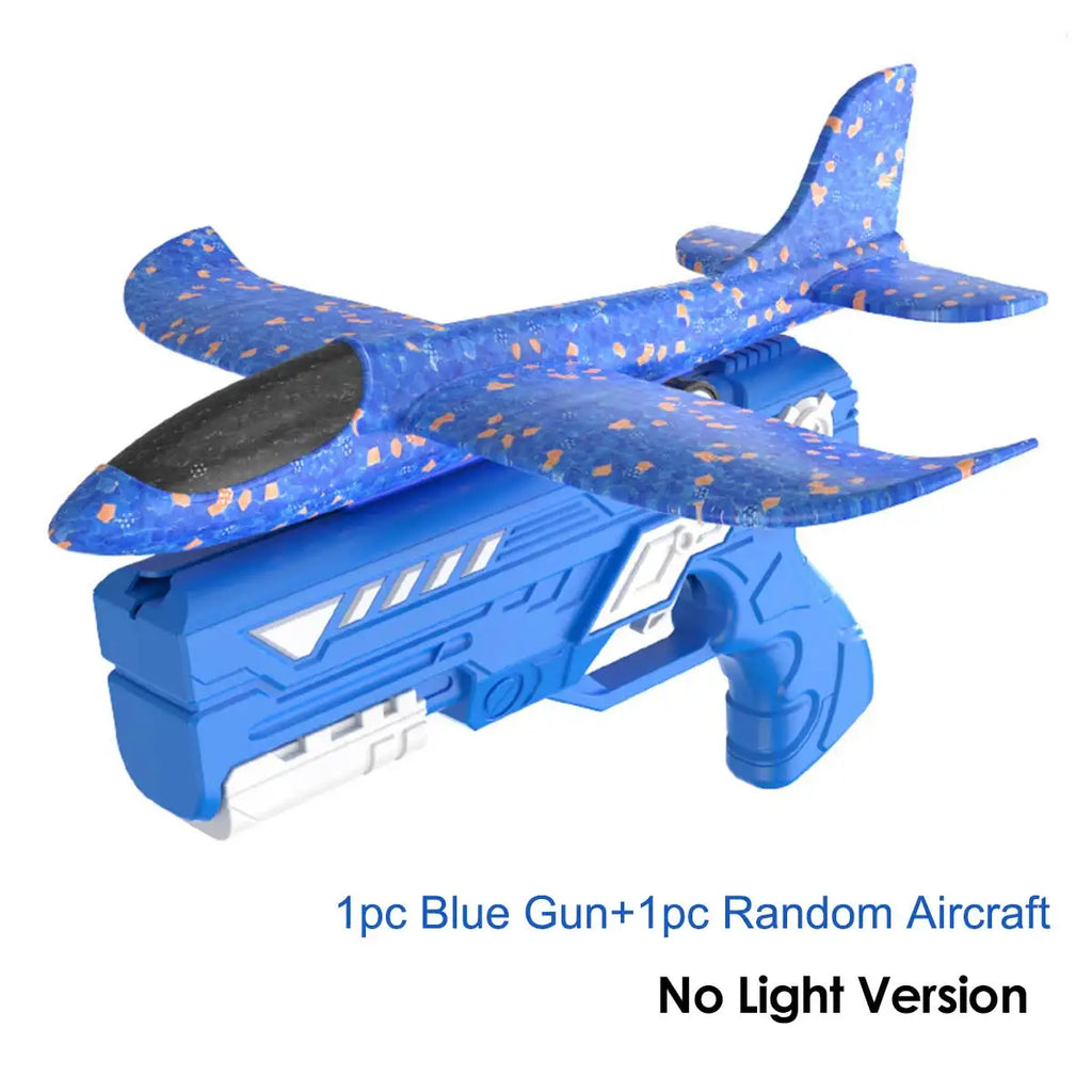Kids Foam Aircraft Launcher — 10M Catapult Glider Plane Toy for Outdoor Play