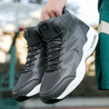 Men's High-Top Air Cushion Basketball Shoes – Non-Slip Breathable Sneakers