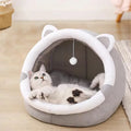 Self-Warming Foldable Pet Tent Cave Bed