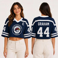 Briar University Hawks Hockey Jersey T-Shirt — Off Campus Bookish Fan Tee