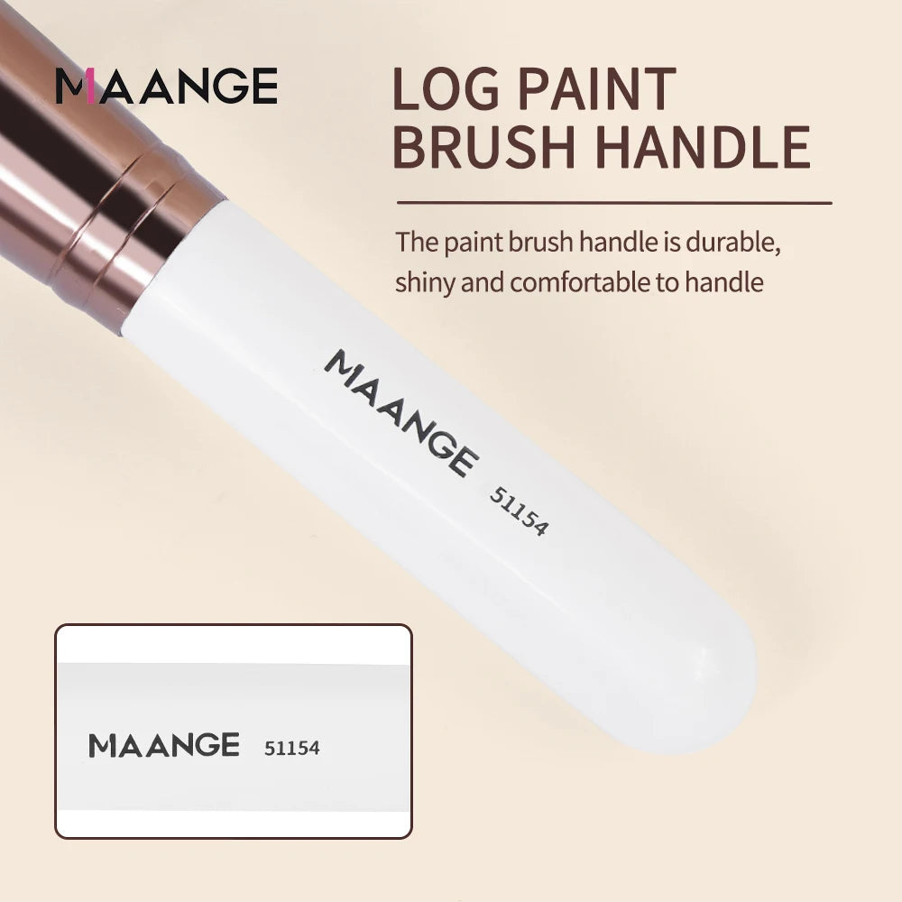 MAANGE Single Makeup Brush with Box — Foundation & Blush