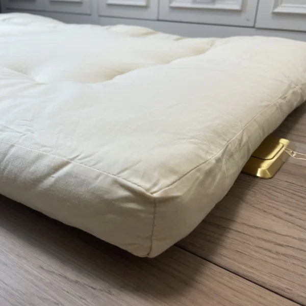Japanese Shiki Futon Mattress – Thickened Tatami Sleeping Pad, Foldable Floor Guest Bed, Single Size