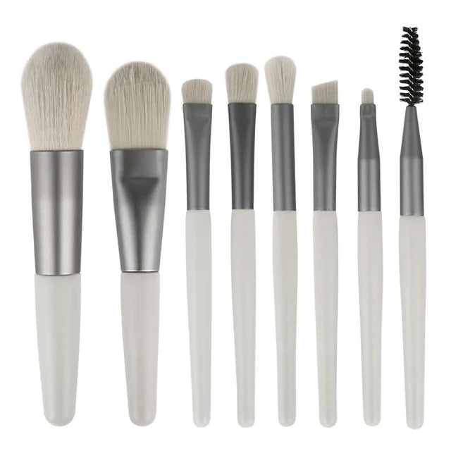 Soft Hair Makeup Brush Set — Foundation & Blush