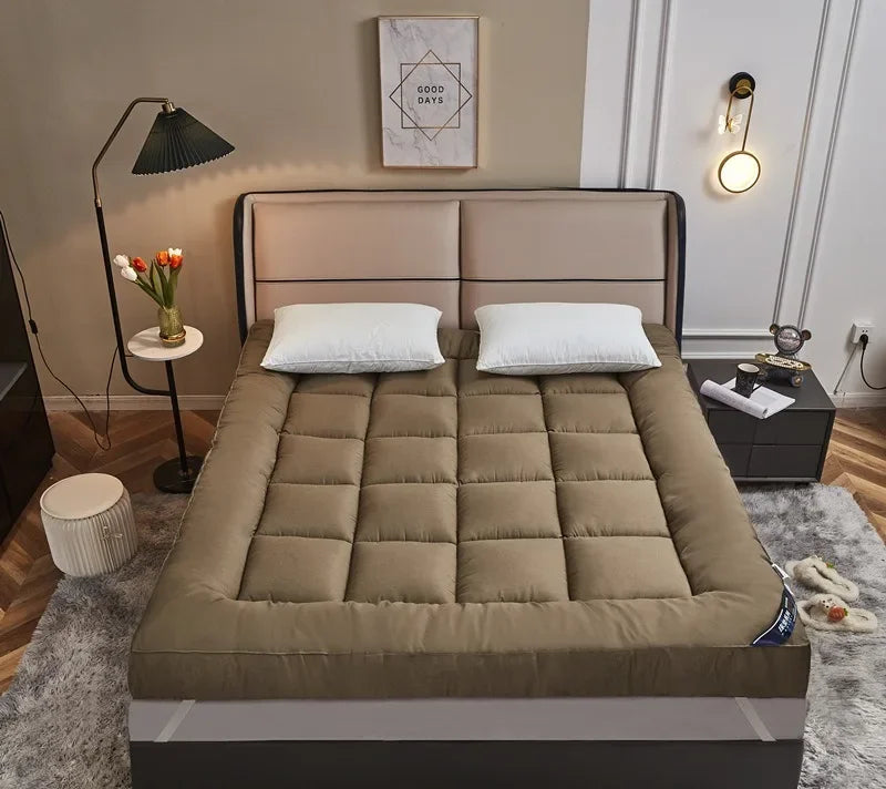 10cm Soft Folding Mattress Topper – Tatami Floor Bed, Breathable Skin-Friendly, Guest Use