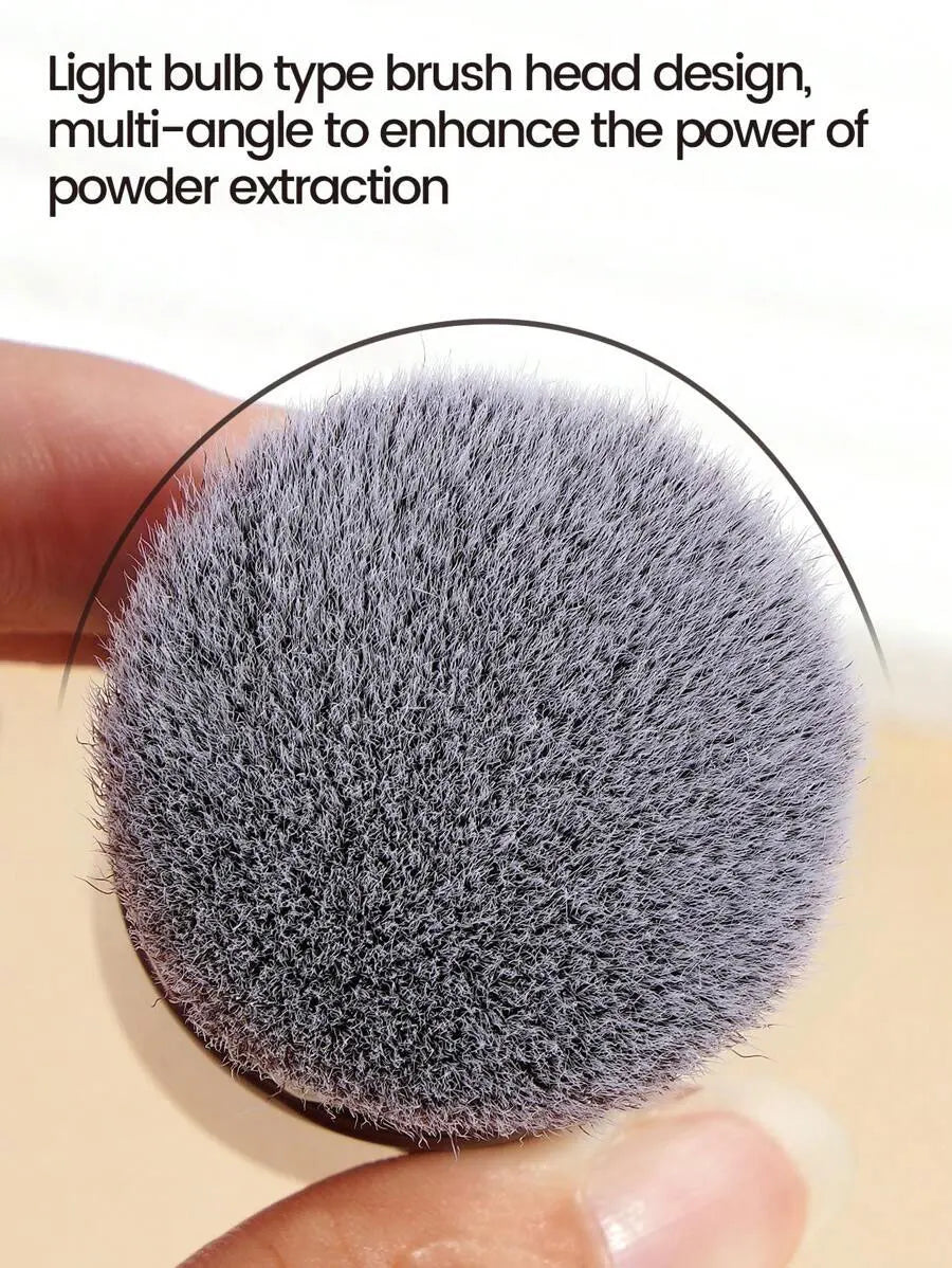 Retractable Professional Face Makeup Brush — Ultra-Soft Blush & Powder