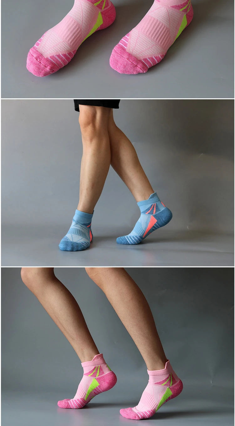 Women's Sports Socks – Breathable Cotton-Nylon Knit