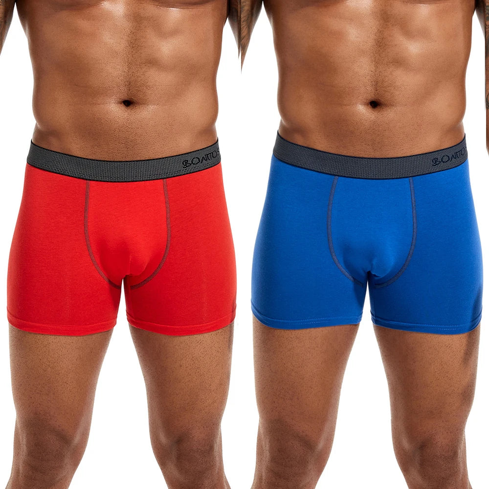 Men's Cotton Stretch Boxer Briefs, 6-Pack