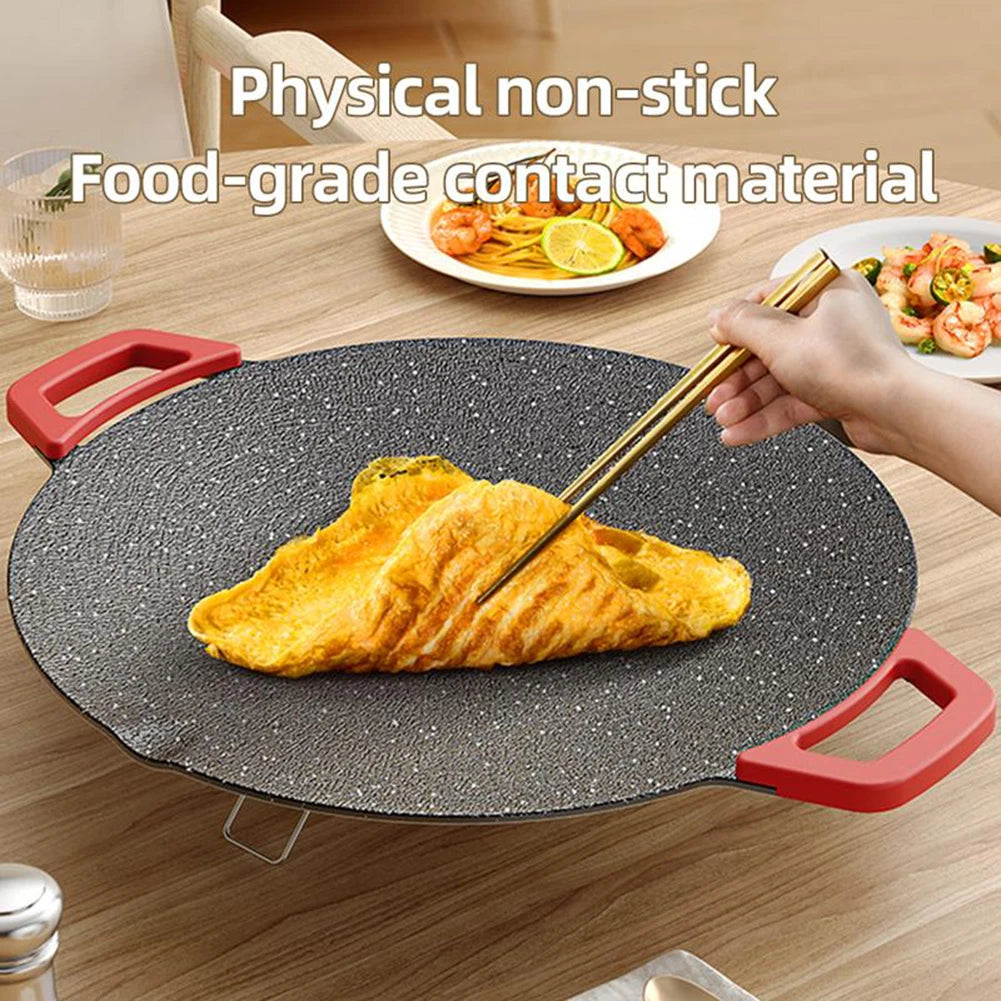 Electric Indoor Non-Stick BBQ Griddle Pan – Portable Countertop Grill for Family Gatherings