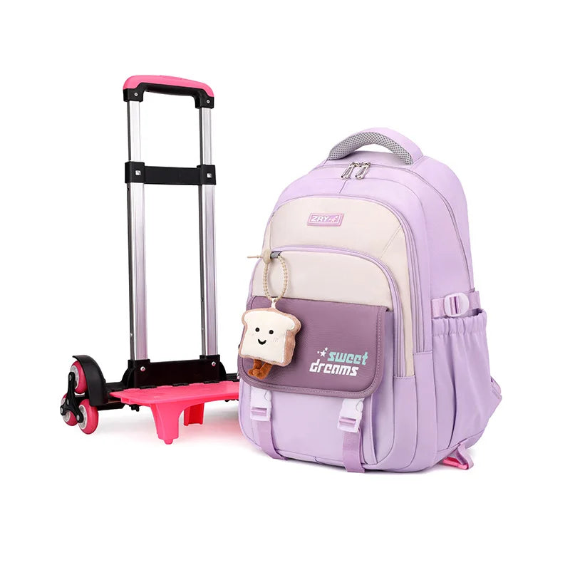 Trolley School Backpack – Two- & Six-Wheel Options