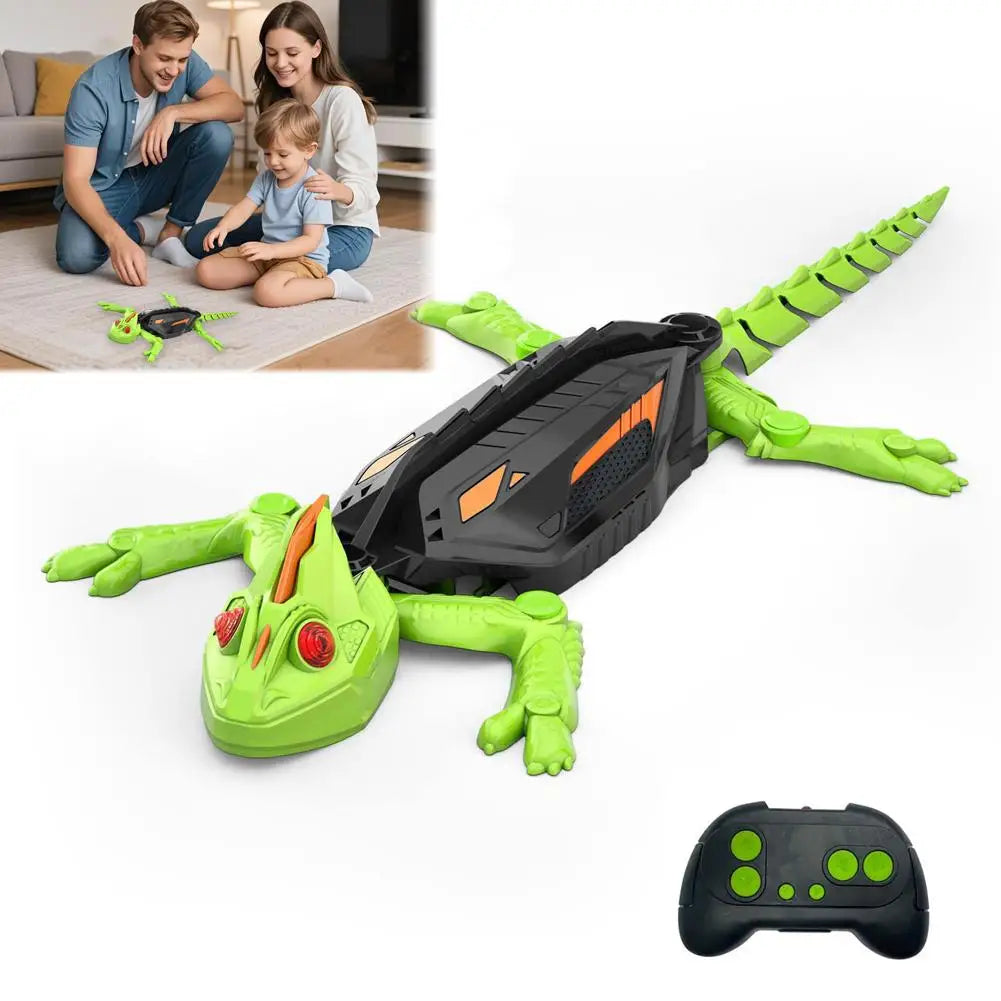 Wall Climbing RC Gecko Toy – Electric Remote Control Lizard Wall Crawler for Kids