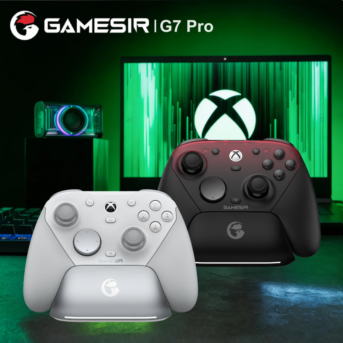 GameSir G7 Pro Wired Xbox Gamepad with Charging Dock – PC, Steam & Android Controller