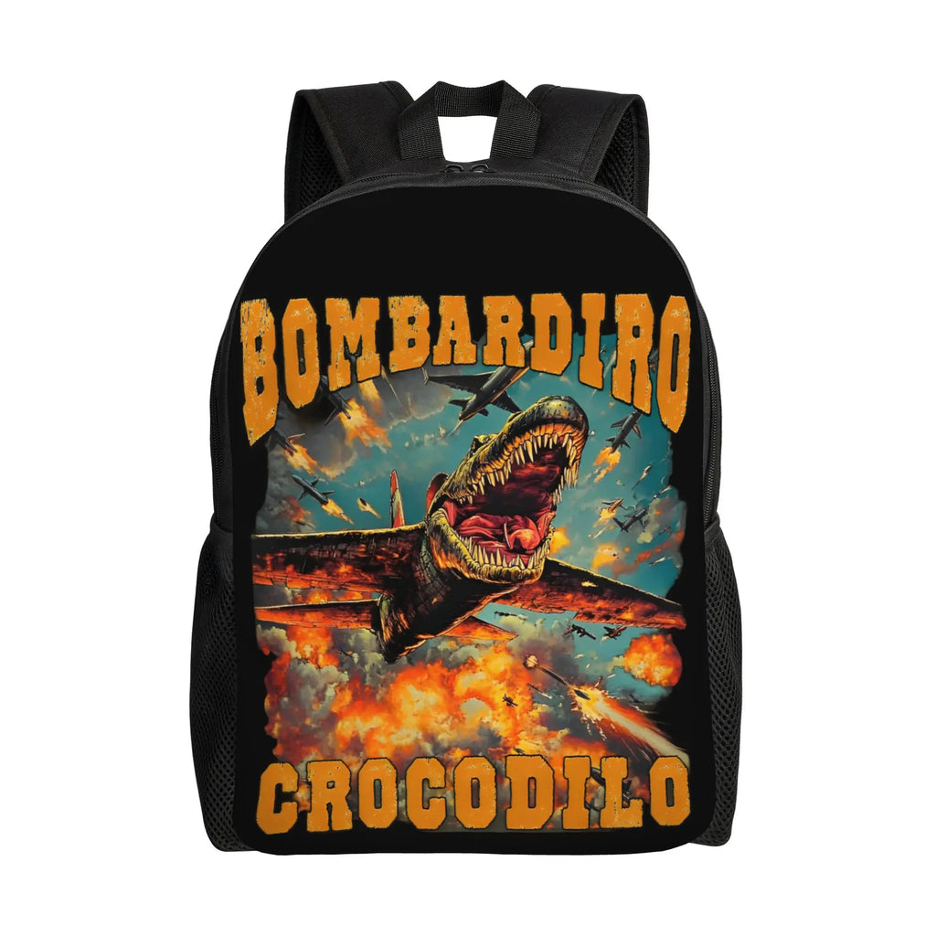 Tung Tung Tung Sahur Backpack – Unisex Meme Daypack