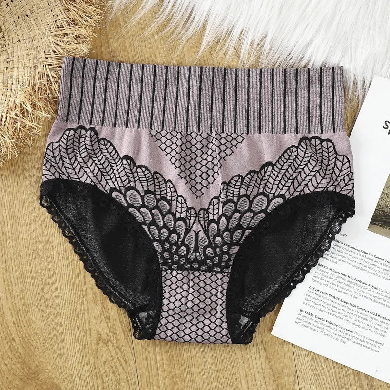 Women's Solid Lace Briefs