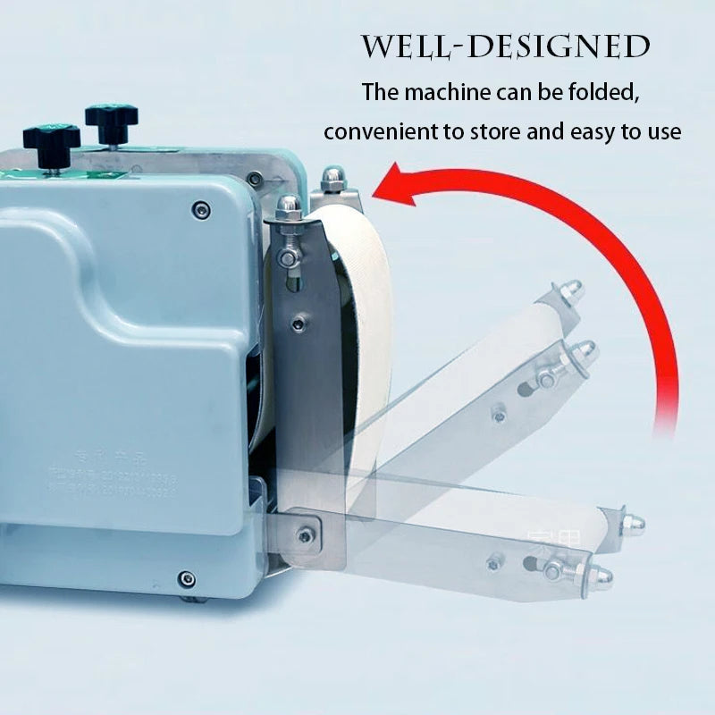 Electric Dumpling Wrapper Machine – 110V/220V, Round & Square Wonton Skin Maker, Rolling Press & Pasta Slicer, Commercial