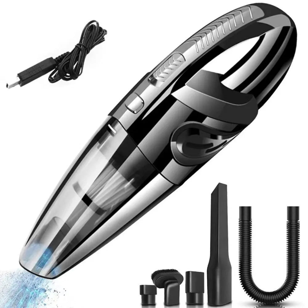 Cordless Handheld Vacuum Cleaner – Cyclonic Suction, Rechargeable, for Pet Hair & Home