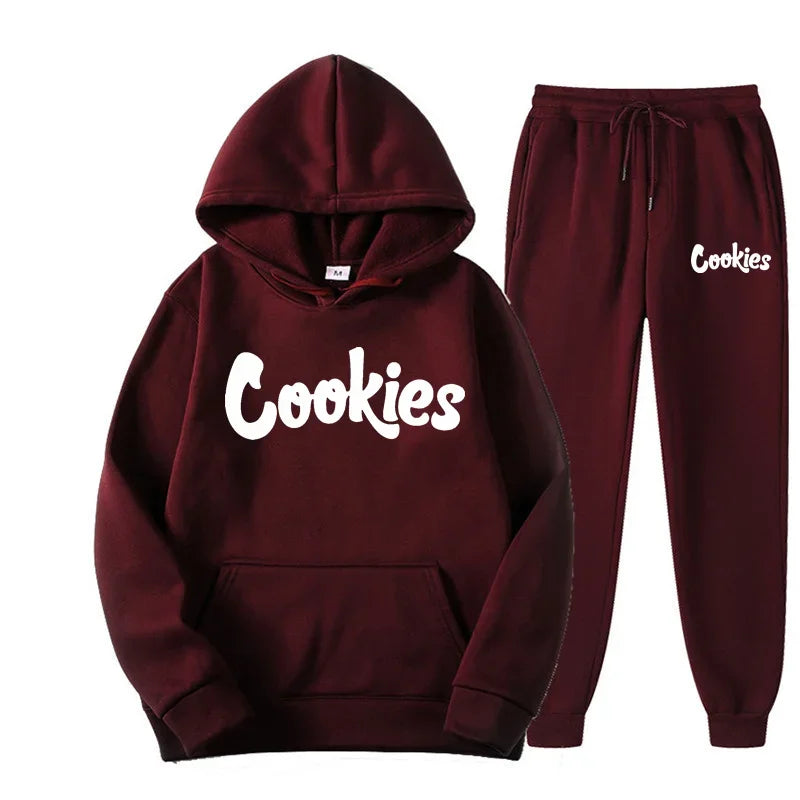 Hoodie & Jogger Pants 2-Piece Tracksuit Set – Casual Streetwear for Men & Women (S–3XL)