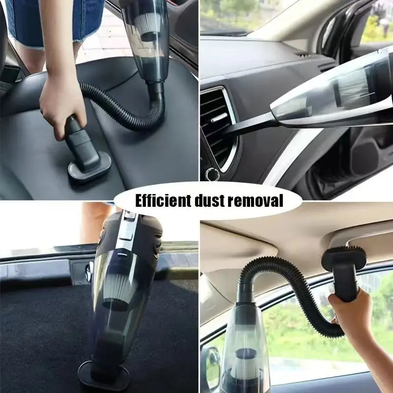 Portable Wireless Handheld Vacuum Cleaner – Powerful Suction for Car, Home & Pet Hair