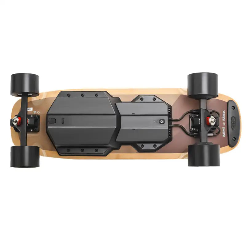 Meepo Mini 3 Max Electric Skateboard – Remote Control, 4-Wheel Dual-Drive, 20mi Range, 265LBS, IPX4 Waterproof