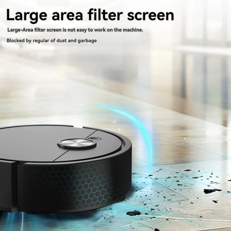 Smart Mini Robot Vacuum Cleaner – Fully Automatic Mopping, Suction & Sweeping Integrated