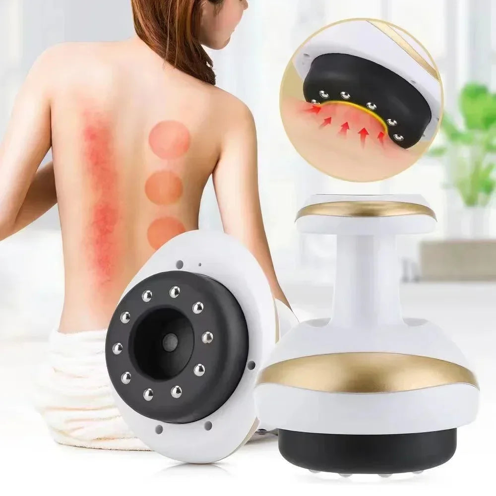 Okayso Electric Anti-Cellulite Massager — Rechargeable Scraping & Suction Cup Body Massager