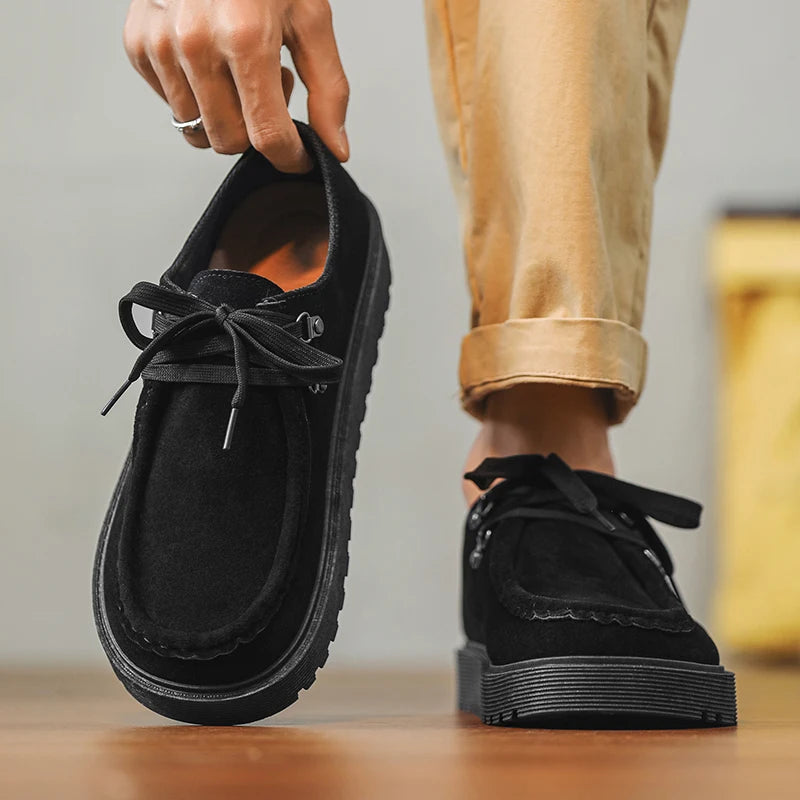 Men's Wide Toe Barefoot Retro Casual Walking Shoes