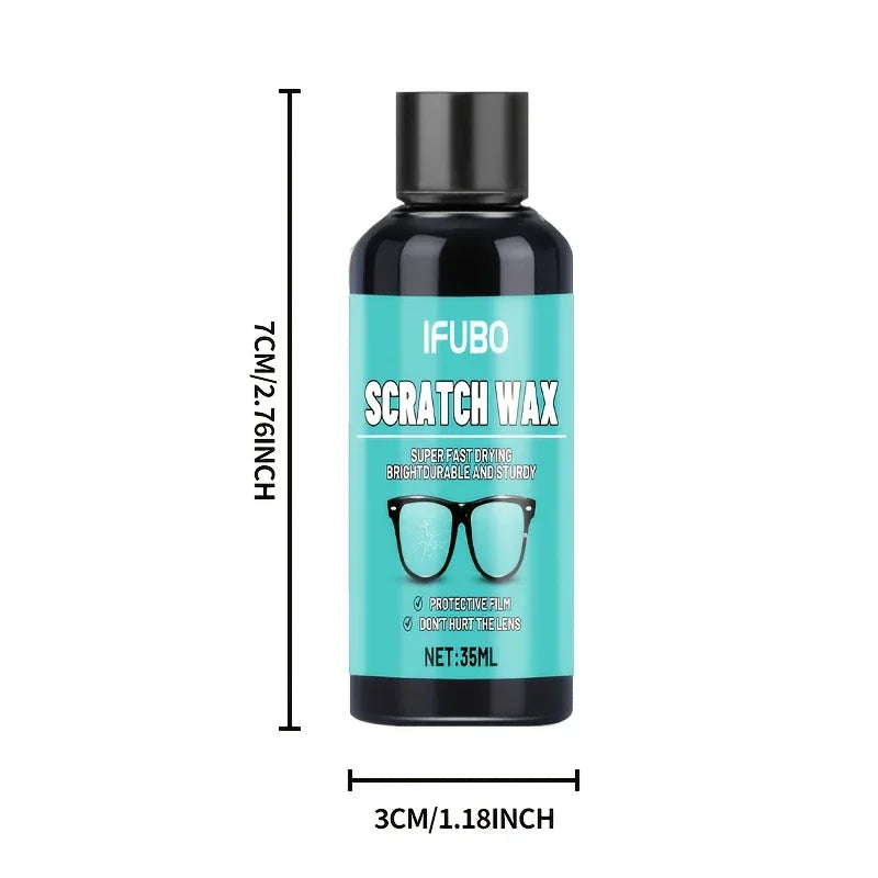 Restore Your Lenses in Minutes — Eyeglass Scratch Repair Cream | 35g, Polishes & Buffs Minor Scratches on Lenses & Frames