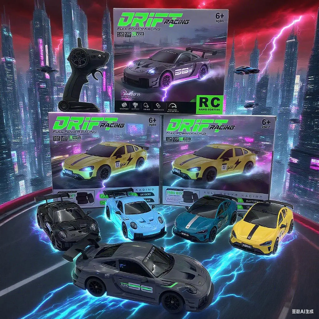 1:24 Scale RC Drift Racing Car – GT3 RS / Porsche 911 / SU7 High Speed Remote Control Models