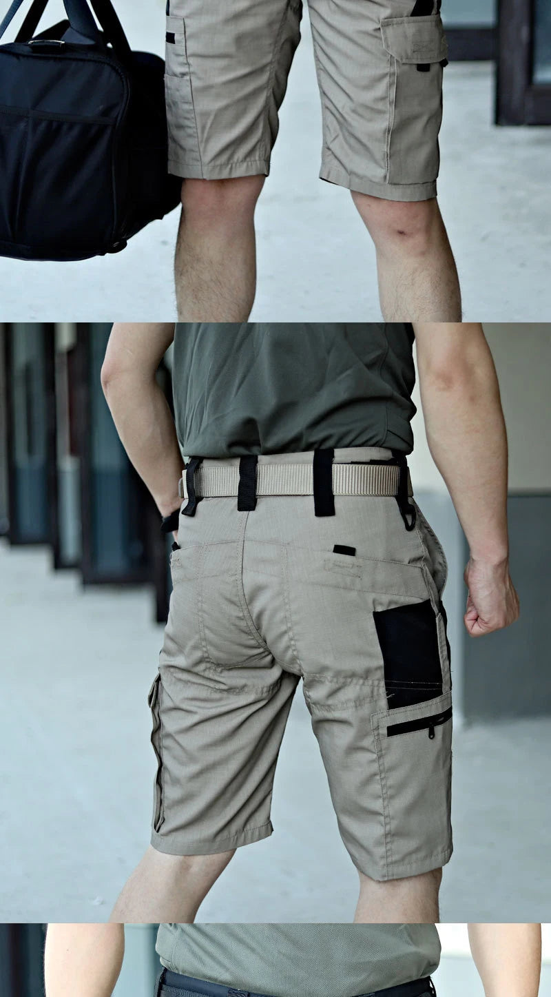 Men's Tactical Cargo Shorts with Pockets