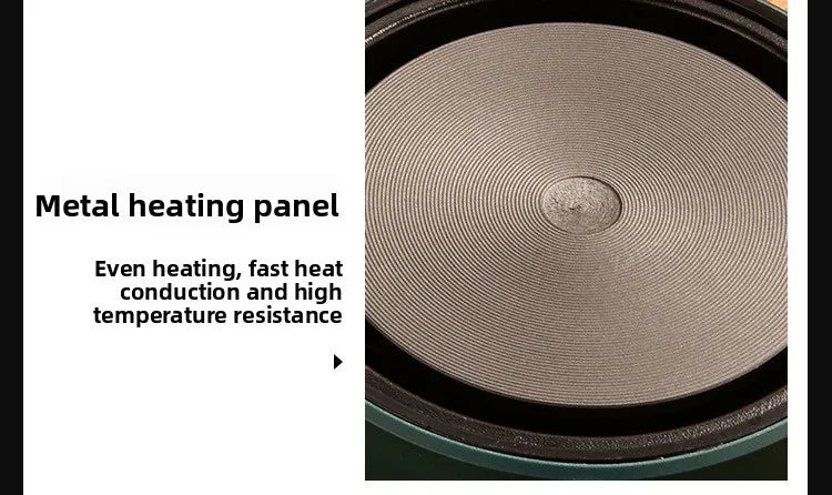 500W Electric Cookware Heating Base — Adjustable Temperature Coffee Stove & Cooking Heater
