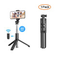 3-in-1 Bluetooth Selfie Stick Tripod with LED Fill Light & Remote Shutter
