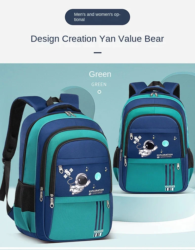 Kids School Backpack – Astronaut & Bear Designs
