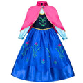 Children Costume Girl Dress Halloween Princess Cosplay Party Rapunzal Anna Elsa Birthday Clothes