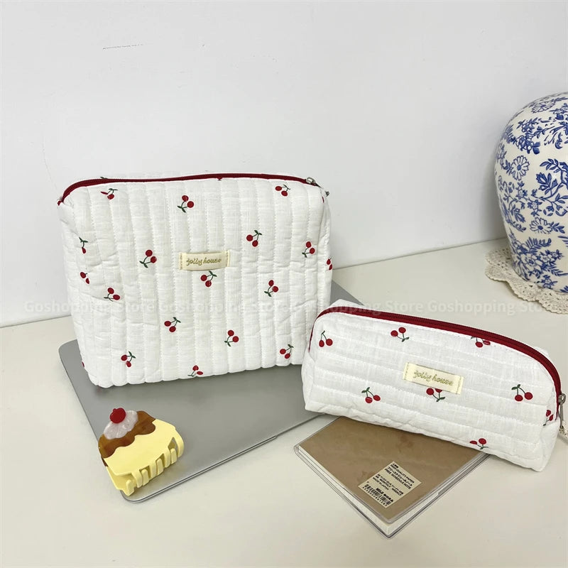 Large Capacity Cosmetic Clutch Bag – Women's Travel Makeup Storage Bag with Zipper