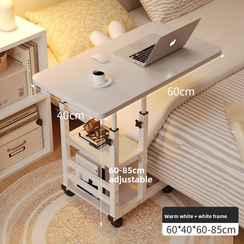 Bedside Laptop Holder & Reading Desk — Portable Bedside Table Board for Writing, Office & Computer Use