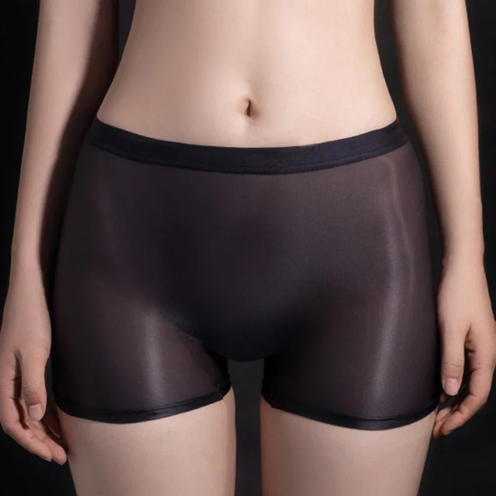 Women's Sheer Stretch Underwear Shorts