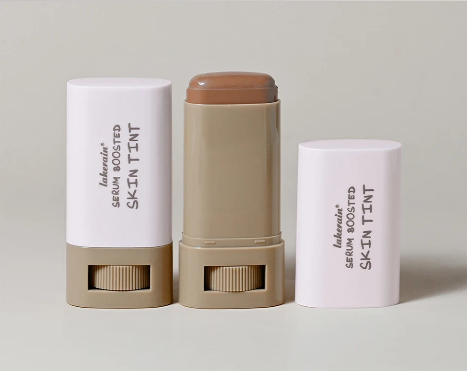 Skin Tint Foundation Stick — Waterproof Nourishing Tinted Serum Contour Balm